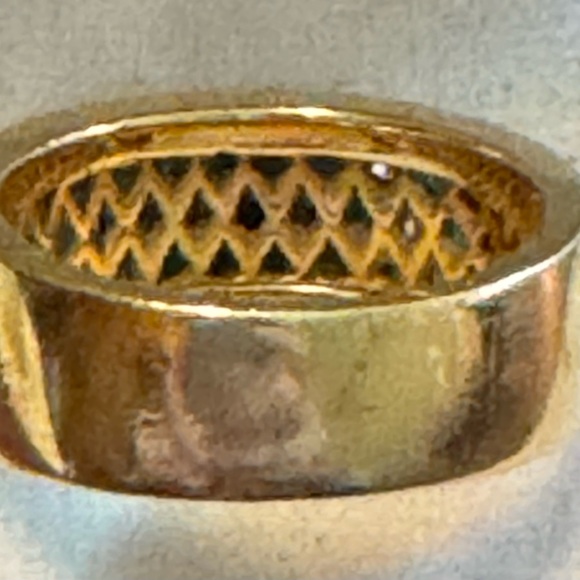 Emerald And Diamond Ring Size 6 1/2 - Picture 4 of 10